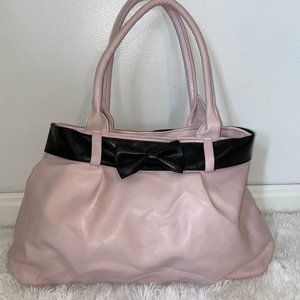 Pink Pleather Pin Up Purse